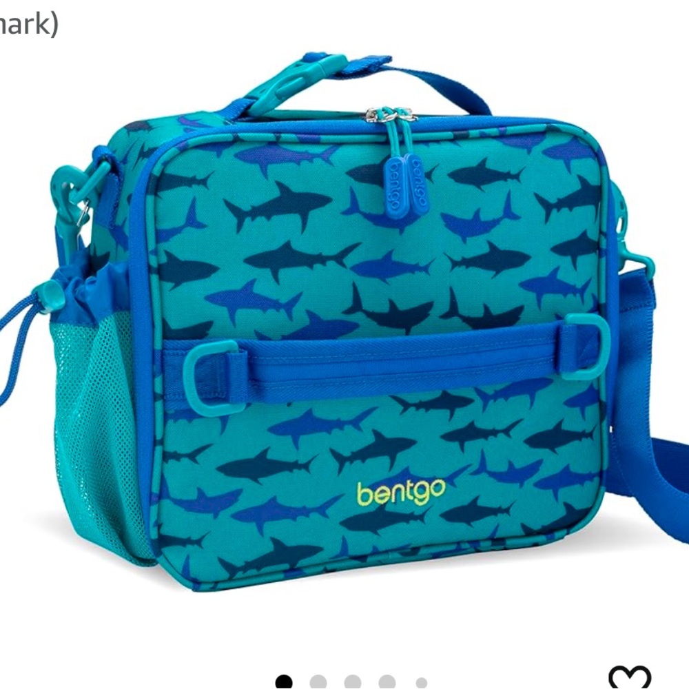 Bentgo Kids Lunch Bag Blue Sharks